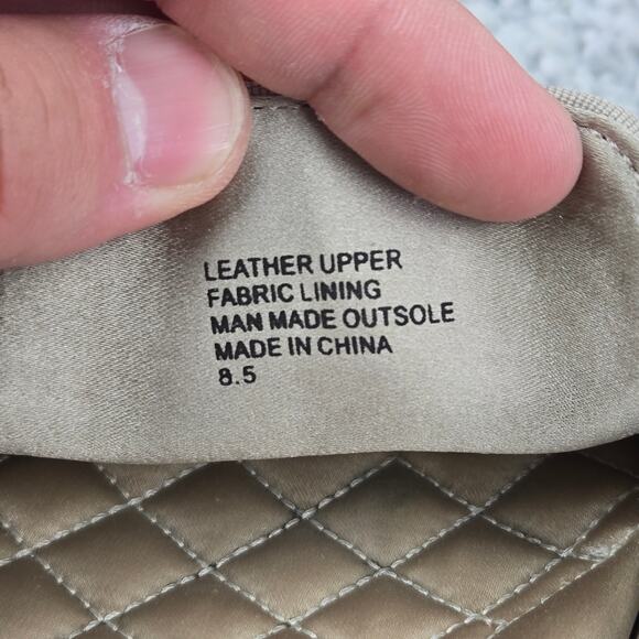 Birdies The Starling Latte Suede Casual Lifestyle Daily Flat Loafer Womens 8.5 - Picture 13 of 13